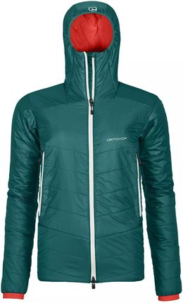 Dmaksa Kurtka Skiturowa Ortovox Westalpen Swisswool Jacket W - pacific green