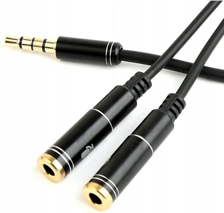 Gembird Adapter Jack 2X Do Combo 4 Piny Wtyk Gniazdo Kabel Opinie i ceny na Ceneo.pl