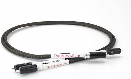 Tellurium Q Silver Diamond Rca Cable - Interkonekt Analogowy 2X2.0M