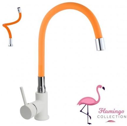 Domotechnika „Flamingo” Biało-Pomarańczowa Orange ATC16677