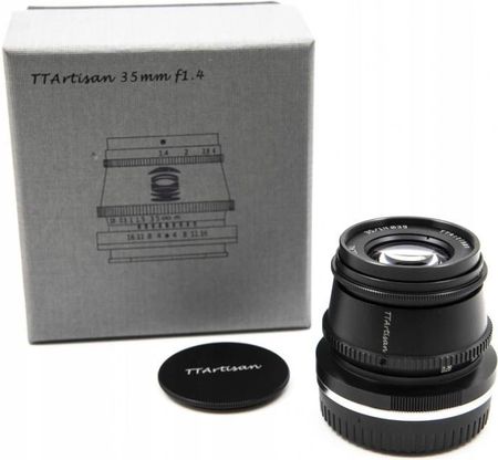 Ttartisan 35mm F1.4 Canon R + filtr Hoya