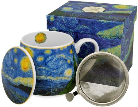 Carmani Kubek Baryłka Z Zaparzaczem 430Ml Starry Night By Van Gogh (3556)