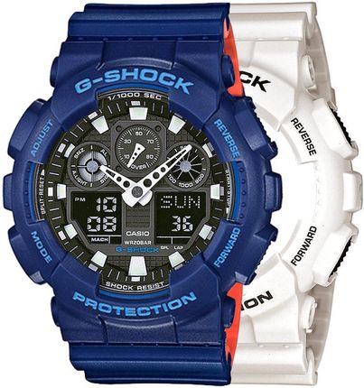 Casio G-Shock SET GA-100B-7AER + BEZEL 10527398 + PASEK 10527467