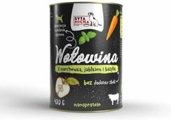 Syta Micha Karma Mokra Dla Psa Wołowina Z Marchewką 400G