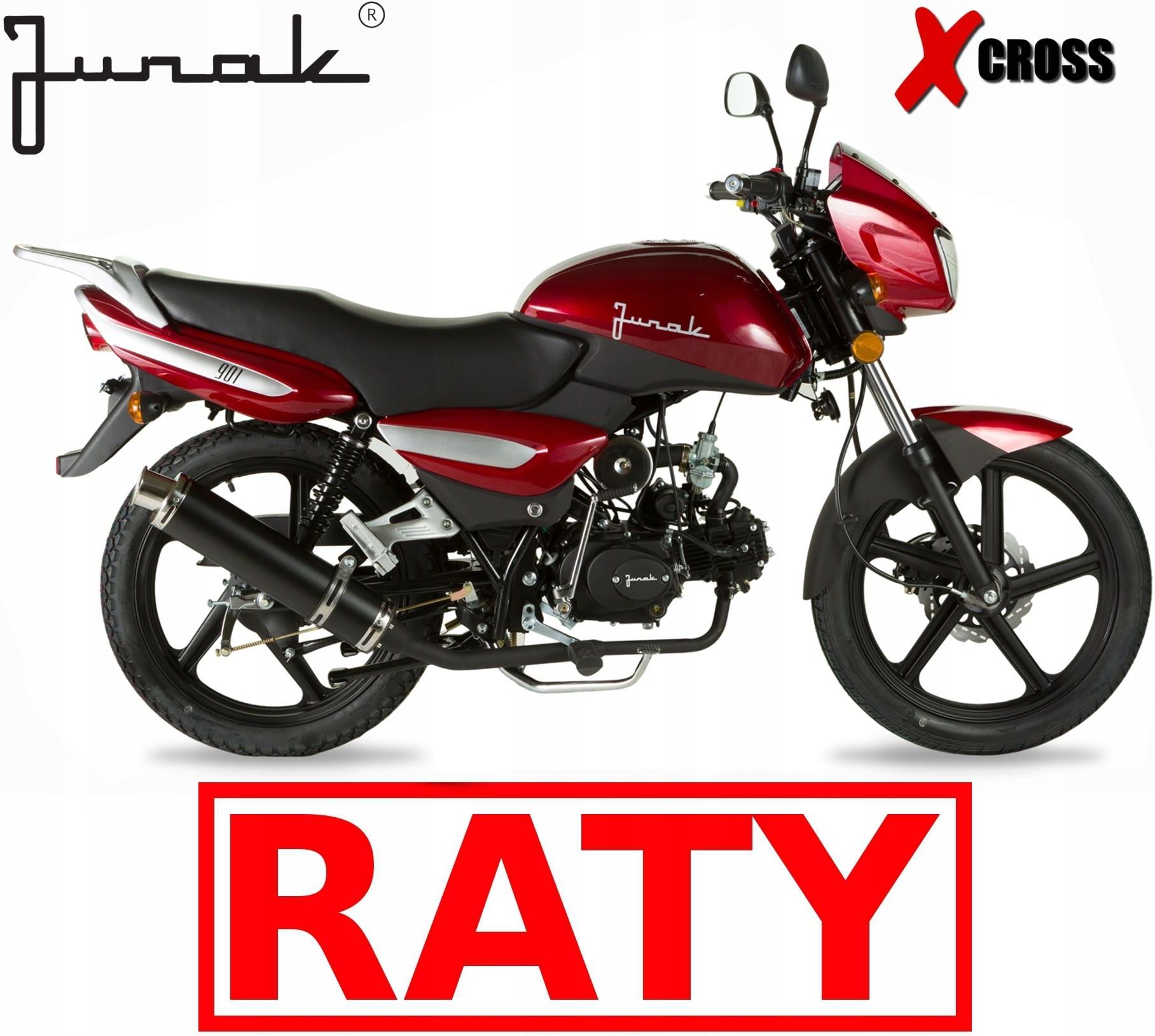 MOTOROWER JUNAK 901 50ccm RATY DOSTAWA MOTOCYKL - Opinie i ceny na Ceneo.pl