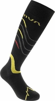 La Sportiva Skarpety Skialp Socks Black Yellow S