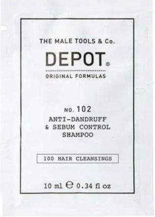 Depot No.102 Antisandruff & Sebum Szampon Przeciwłupieżowy 10 ml