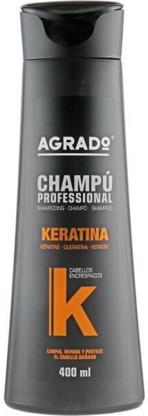 AGRADO CHAMPU PROF.KERATINE – Keratin-Shampoo Für Die Haarpflege, 400 Ml