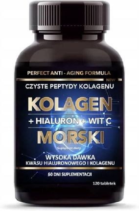 Intenson Kolagen Morski + Hialuron Wit. C 500 Mg 120 Tabl.