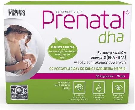 Nutropharma Prenatal Dha 30kaps.