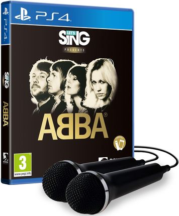 Let's Sing ABBA + 2 Mikrofony (Gra PS4)