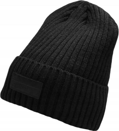 Czapka Zimowa Męska 4F Na Zimę Ciepła Gruba Logo M