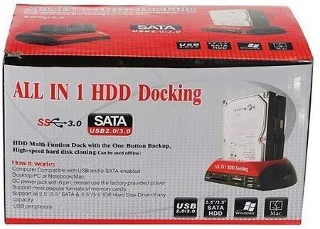 Stacja Dokująca do dysków SATA ATA IDE HDD SSD OTB z portem USB 3.0 - zdjęcie 3