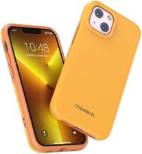 Choetech MFM Anti-drop case etui Made For MagSafe do iPhone 13 pomarańczowy (PC0112-MFM-YE) (249593)