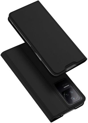 Dux Ducis Skin Pro kabura etui pokrowiec z klapką Xiaomi Poco F4 5G czarny (65053)