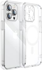 Joyroom 14D Magnetic Case magnetyczne etui do iPhone 14 kompatybilne z MagSafe przezroczysty (JR-14D5) (65152)