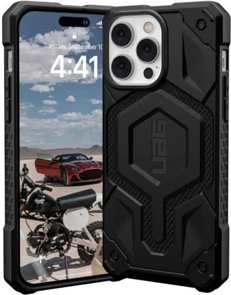 Etui Urban Armor Gear Monarch Pro Kevlar MagSafe do iPhone 14 Pro Max, czarne (43727)