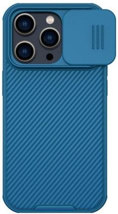 Etui z ochroną aparatu Nillkin CamShield Pro Magnetic do iPhone 14 Pro, niebieskie (43737)