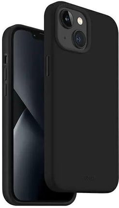 UNIQ etui Lino iPhone 14 Plus 6,7" czarny/midnight black (799152)