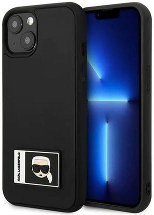 Karl Lagerfeld KLHCP13S3DKPK iPhone 13 mini 5,4" czarny/black hardcase Ikonik Patch (797329)