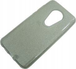 Etui Guma Brokat Hq do Mot Moto G7 XT1962 srebrn (104988c4-8ad5-48dc-9060-26e4ed3f434e)
