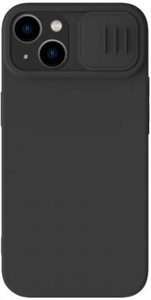 Etui z ochroną aparatu Nillkin CamShield Silky Magnetic do iPhone 14, czarne (43767)