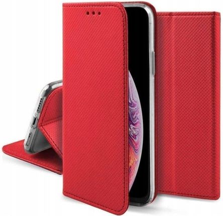 Kabura Magnet Book do Apple iPhone 13 czerwony (b11384e2-10fd-4a91-8a6c-f06e20169762)