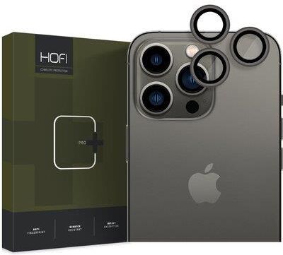 Szkło hartowane na obiektyw HOFI CamRing Pro+ do Apple iPhone 14 Pro/14 Pro Max Czarny (571979)