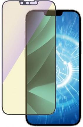 Szkło hartowane na cały ekran PanzerGlass Ultra-Wide Fit Anti-blue Light + EasyAligner do iPhone 14 Plus / 13 Pro Max, czarna ramka (43735)