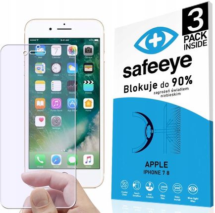 3x Anti Blue Szkło Hybrydowe Do Apple Iphone 7 8 (6ce067cc-da58-42a6-bd24-6bf6e1239c19)