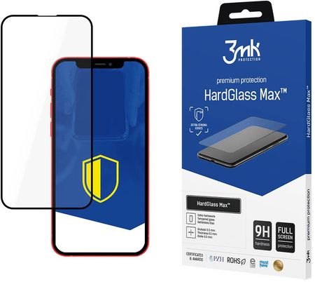 Apple iPhone 13 Black - 3mk HardGlass Max (252624)