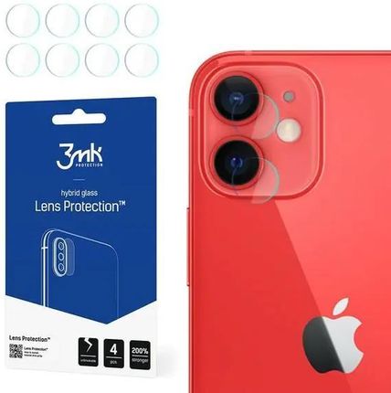 3MK Lens Protect iPhone 12 Mini Ochrona na obiektyw aparatu 4szt (544721)