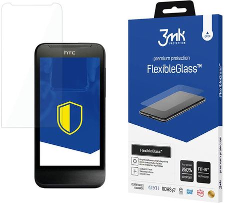 HTC One V - 3mk FlexibleGlass (254285)