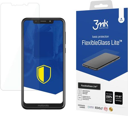 Motorola One - 3mk FlexibleGlass Lite (256331)