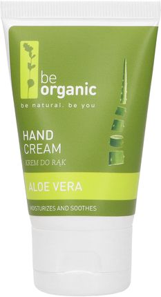Nawilżający krem do rąk z Aloesem - 40ml - Be Organic