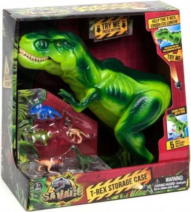 Figurka Dinozaur T-Rex i 5 małych figurek