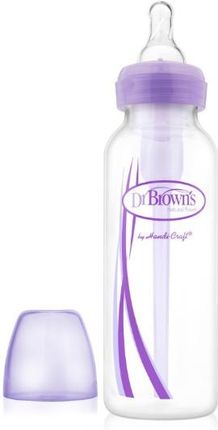 DR BROWN’S BUTELKA OPTIONS ZE SMOCZKIEM 0+ 250ml FIOLET