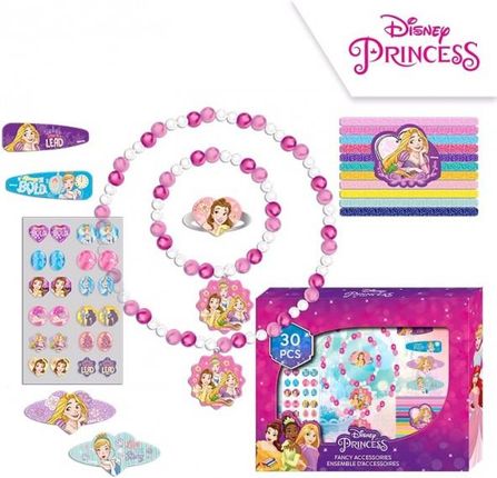 Kids Euroswan Akcesoriów Do Włosów I Biżuteria Disney Princess 30el. Wd21636