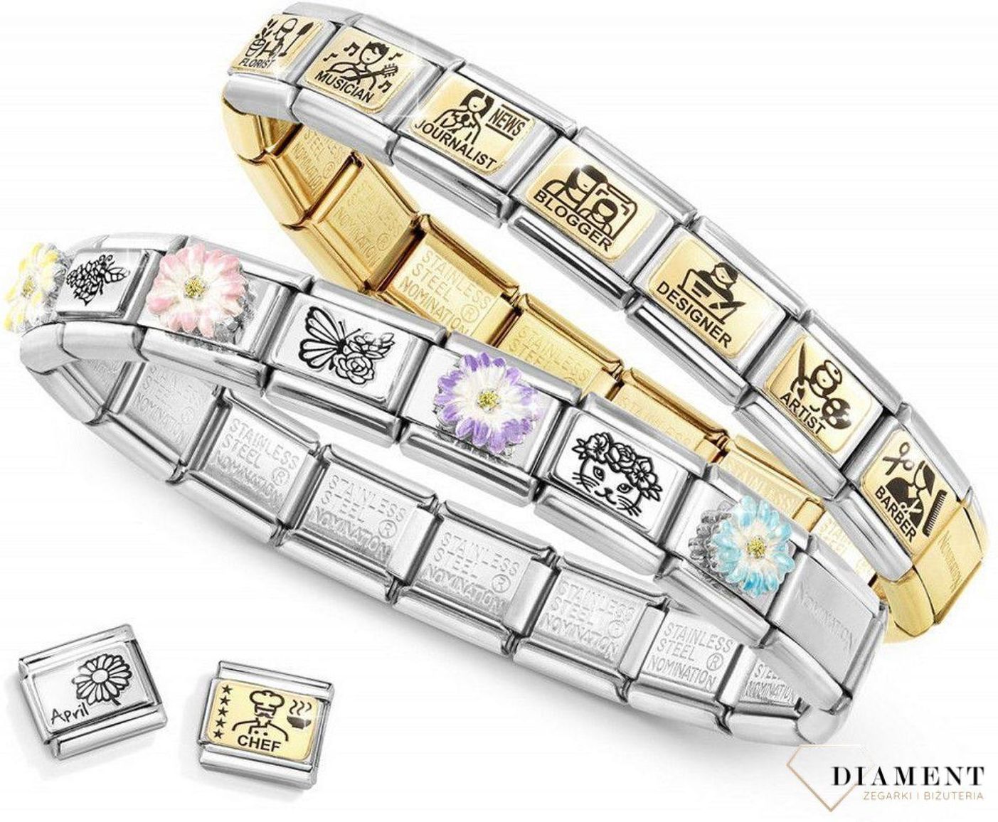 Nomination - Link 18K zawieszka charms Złoto Miś (3016271) - zdjęcie 2 Nomination - Link 18K zawieszka charms Złoto Miś (3016271)