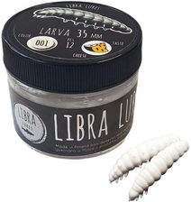Zdjęcie Libra Lures Przynęta Gumowa Larva 001 White 3.5 Ser (Larva35001S) - Sanniki