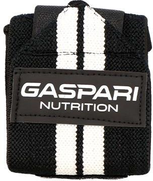 Gaspari Nutrition Wrist Wraps Opaski Usztywniające Na Nadgarstki Czarny