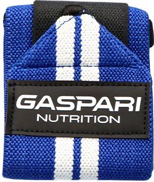 Gaspari Nutrition Wrist Wraps Opaski Usztywniające Na Nadgarstki Niebieski