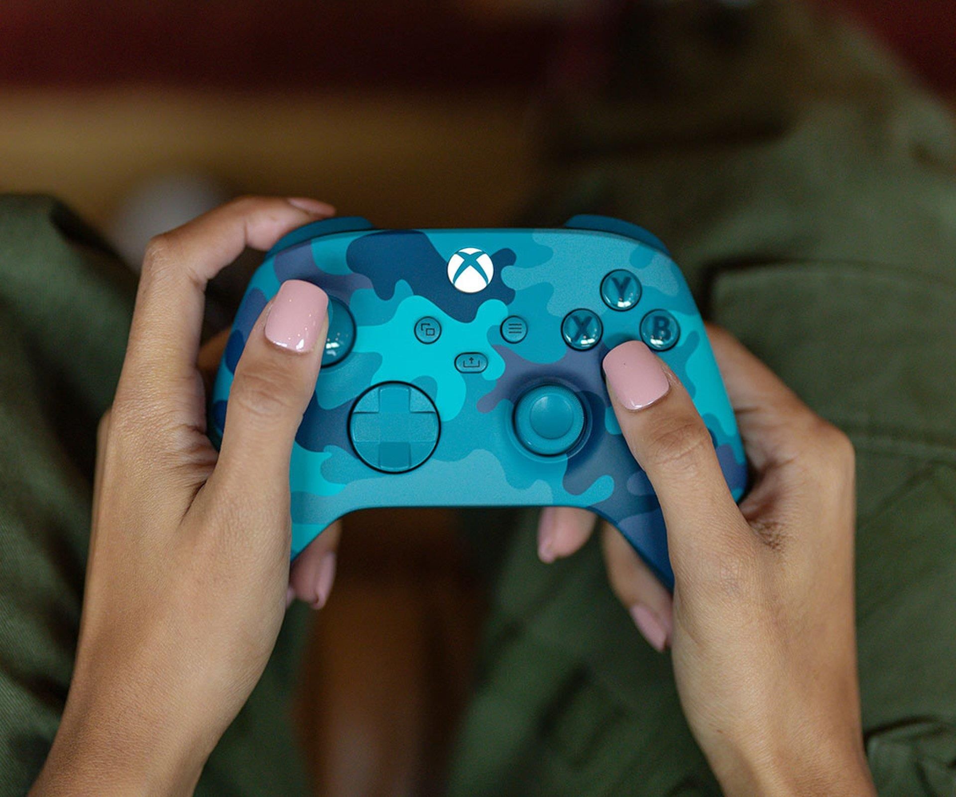 Microsoft Xbox Kontroler Bezprzewodowy Mineral Camo Se (QAU00074) - zdjęcie 4 Microsoft Xbox Kontroler Bezprzewodowy Mineral Camo Se (QAU00074)