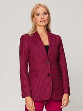 Zdjęcie Marynarka w czarną i fuksjową pepitę - Łapy