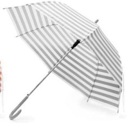parasol parasolka PASECZKI paski szara automatyczn