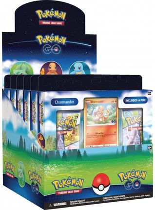 Pokemon TCG Pokemon GO Pin Collection Display (6 sztuk)