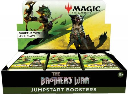 Wizards Of The Coast Magic the Gathering Brothers' War Jumpstart Booster box (18 sztuk)