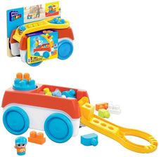Mega Bloks Wózek z klockami „Buduj i kręć” HHN00