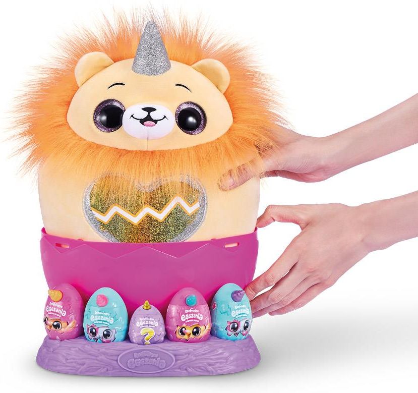 Zuru Rainbocorns Eggzania Jajko Z Pluszowym Jednorożcem + 5 Mini Jajeczek - zdjęcie 5 Zuru Rainbocorns Eggzania Jajko Z Pluszowym Jednorożcem + 5 Mini Jajeczek