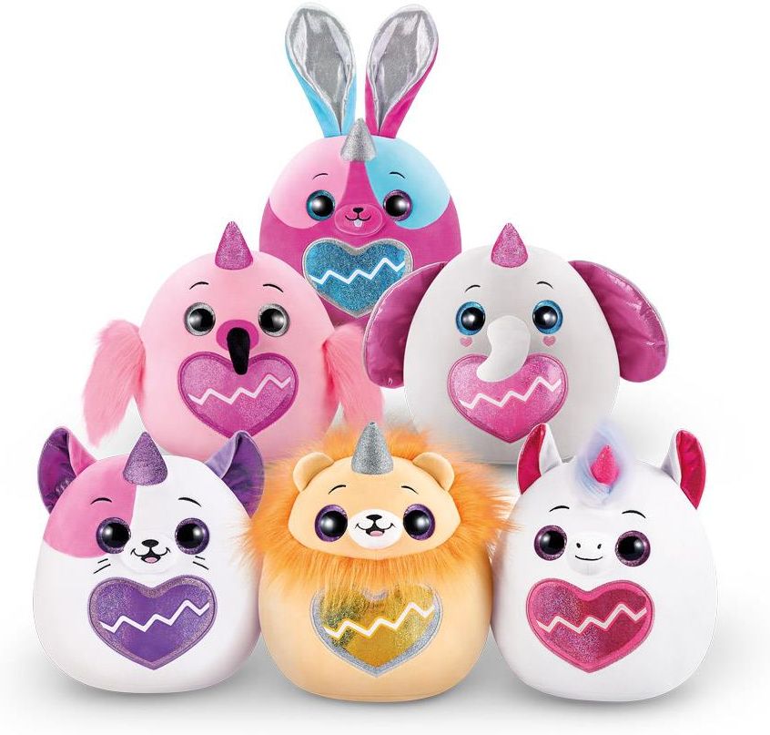 Zuru Rainbocorns Eggzania Jajko Z Pluszowym Jednorożcem + 5 Mini Jajeczek - zdjęcie 6 Zuru Rainbocorns Eggzania Jajko Z Pluszowym Jednorożcem + 5 Mini Jajeczek